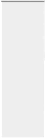 vidaXL Estor Enrollable Opaco Blanco 65x210 cm Tela Ancho 60,7 cm, Estor día y Noche, Estor de Cocina, Estor Opaco Enrollable, Estor Opaco