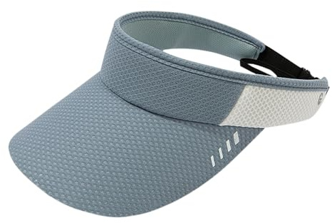 NAFING Visiere Casquette Anti Uv Femmes Été Respirante Visières De Soleil Unisexe Pliable Beach Visiere Absorbant La Transpiration À Séchage Rapide Sport Cap Pour Golf Tennis Baseball