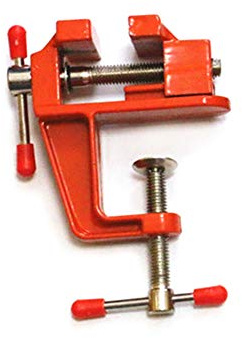 Mini-Schraubstock aus Aluminium, multifunktional, für kleine Projekte, Handwerk, Modellierung, Elektronik, ferngesteuertes Auto