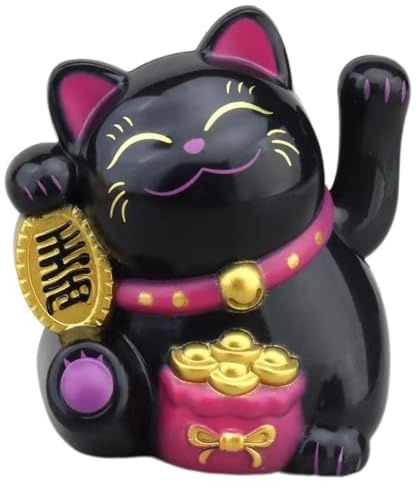 Multiusage Chat chanceux qui agite le chat, chanceux de la, solaire