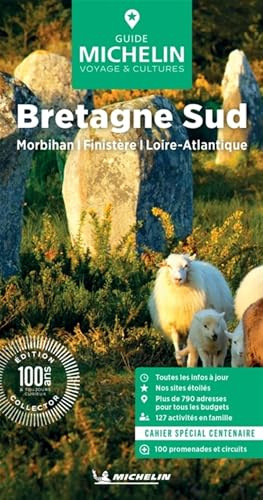 Michelin Le Guide Vert Bretagne Sud: Morbihan, Finistère, Loire-Atlantique (Guides Michelin voyage & culture)