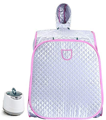GCCG Lazy SPA, Sauna Hogar Portátil Sauna Steamer, 220V 2L Portable Steame Sauna Tent SPA Home Salon Steamer Cleansers, 1-9 Levels Temperature Adjustment (Size : Individuel)