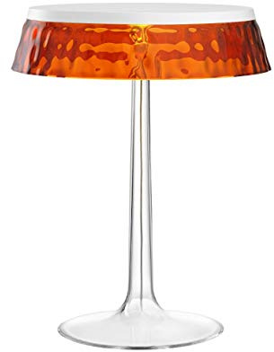 Flos Lampenschirm Bon Jour in der Farbe Bernstein, aus Acrylglas hergestellt, Größe: 31,6x7,5cm, F1033070, Orange