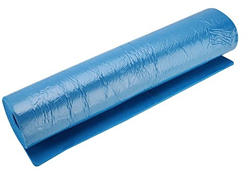 sourcing map Insulation Board 3.28ft Long 1.64ft Width 0.4 Inch Thick Adhesive Heat Resistant Thermal Barrier Foam Sheet for Wall HVAC Pipe Blue