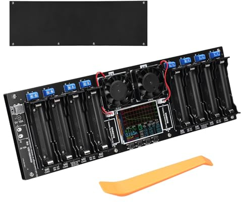 Weytoll Tester per batterie a 8 canali, test della capacità della batteria con funzionalità multimodale, sicurezza avanzata e visualizzazione intuitiva