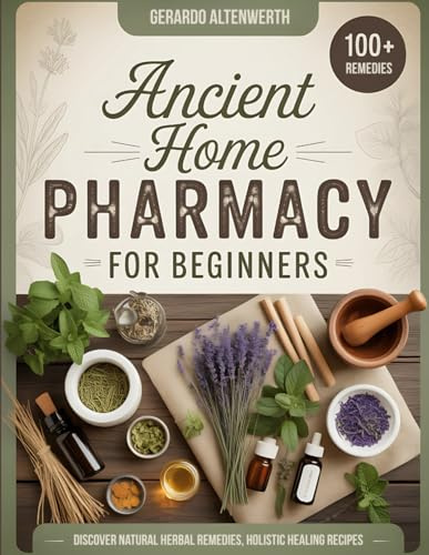 ANCIENT HOME PHARMACY FOR BEGINNERS: Discover Natural Herbal Remedies, Holistic Healing Recipes, and Timeless Cures from Ancient Traditions for Immunity, Pain Relief, and Wellness