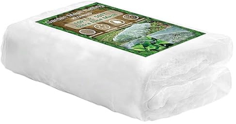 Netización de malla de jardín 9.8x49 pies Netización de insectos de malla transpirable para el jardín sin cortar para la protección de la planta de los arbustos de arándanos vegetales |.Para protecci