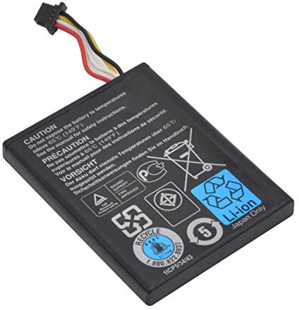 Hubei T40JJ 070K80 70K80 H132V 0H132V Laptop Battery Replacement for Dell PowerEdge Server PERC H710 H710P H730 H810 H830(3.7V 1.8Wh)