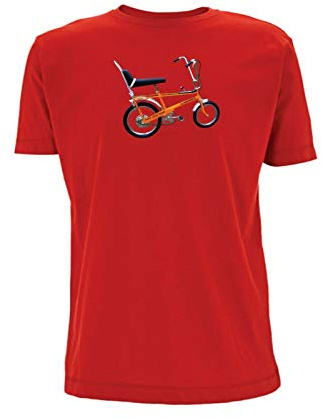 Time 4 Tee Raleigh Chopper inspirerad MK1 t-shirt cykling 1970-tal vintage cykel BMX klassisk åka retro cykel samlingsbar 70-tals gåva