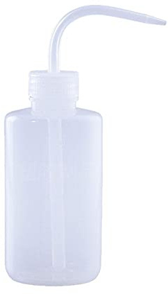 TAOYUN 250ml Sicherheits-Squeeze-Tropf-Waschflasche Kunststoff-Wasserdiffusor-Flasche Wasserflasche Tattoo-Flasche Wimpernreinigungs-Waschflasche