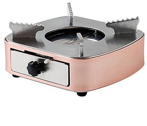 YWQJL Spirituskocher Für Innenräume,20cm Camping Mini Spirituskocher,Portable Campingkocher Campingherd Spirituskocher, Mini Camping Picknick Alkohol Herd,B