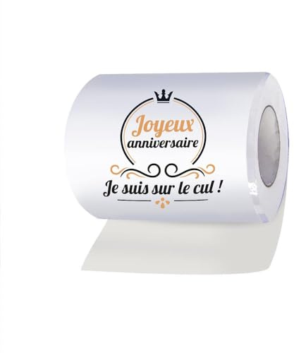 Toilettenpapier Happy Birthday