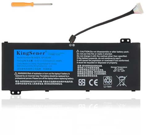 KingSener AP18E8M Laptop Akku für Acer Predator Helios 300 PH315-52 PH315-53 PT315-51 Aspire 7 A715-74G Nitro 5 AN515-54 AN515-55 AN515-43 AN515-44 AN515-45 Nitro 7 AN715-51 15.4V 3733mAh/57.48WH