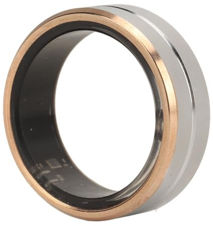 Smart Ring Fitness Tracker,Anello di Monitoraggio della Salute del Sonno,Controllo Remoto della Fotocamera, Anello di Salute Intelligente Impermeabile IP68 con APP per Uomini