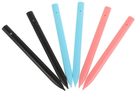 Vaguelly 6pezzi Penne Digitali Per Scrivere e Disegnare Lcd Penna Per Tablet e Lavagna Digitale Leggere e Portatili Per Ragazzo Ragazza Ragazza e Adulti