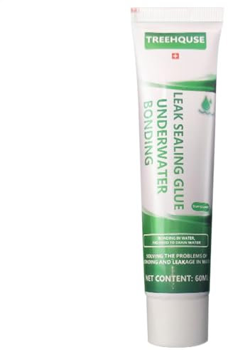 Fish Tank Sealant - 60ml Fish Tank Repair Glue | Strong Adhesion Aquarium Safe Sealant | Adhesion Fish Tank Safe Sealant |Clear Silicone Sealant Waterproof for Repairing Leaks