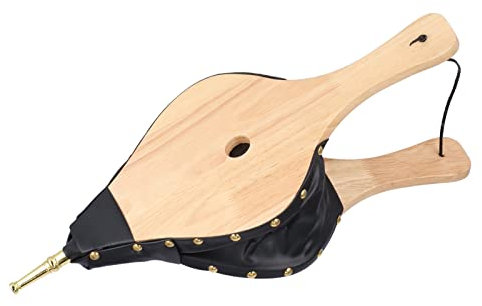 Yctze Giornatura a Soffietto in Legno per Facilitare il Barbecue, il Campeggio e l'uso da Interno - Strumento Elegante e Pratico per Qualsiasi Cottura all'aperto