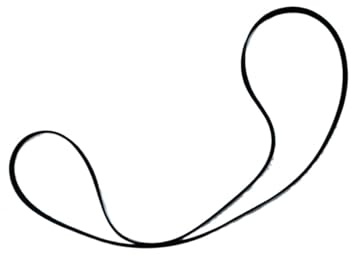 YHNNH Adecuado For TCL, Compatible con Correa De Lavadora De Tambor 5PJ1260, 5EPJ1260, V12527, Correa Transportadora 3102660001