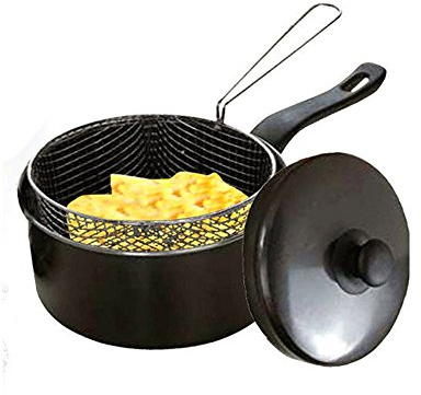 Prima Friteuse avec Couvercle et Panier métallique 20 cm