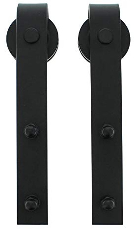 Intersteel 2-teiliges Laufrollen-Set Recht 290 mm Schwarz