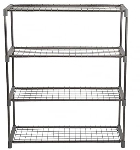 Smart Garden GroZone - Estantería de acero para invernadero de 4 niveles