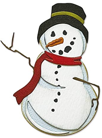 Sizzix Thinlits Stanzschablonen 9PK Mr. Frost von Tim Holtz, 665581