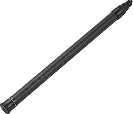 Camnoon 1,5 m Kohlefaser Selfie Stick Einstellbare Verlängerungsstange mit 1/4 Zoll Schraube Ersatz für Insta 360 One X/One X2 / One R Panoramakamera-Action-Kamera