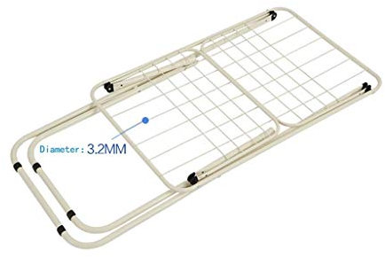 Wäscheständer Wäscheständer Handtuchhalter, Kleiner Bodenwäscheständer Schlafzimmer Home Folding Clothes Rack Leicht zu tragendes Kindertuch