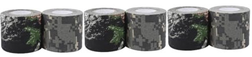 BESPORTBLE 6 Stk Tarnband für den Außenbereich tarnender kohäsiver Verband Tarnband aus Stoff Verbandband Wundband elastische binde kohäsives Band Camouflage-Klebeband draussen Substrat Vlies