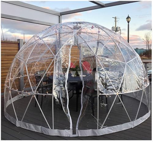 XUXIAO Tenda a Cupola a Bolle, Tenda da Campeggio Trasparente per Esterni da Giardino per 4 Stagioni, Tenda da Campeggio Trasparente, per Cortili, Gazebo con baldacchino, Tenda da Schermo, Stanza