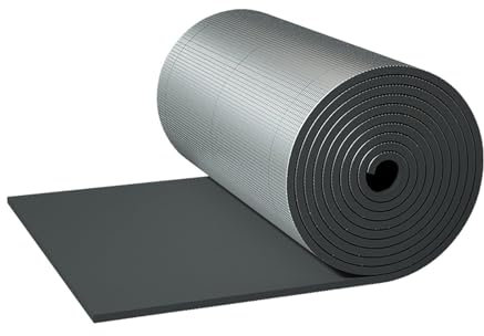 Tapis insonorisant auto-adhésif pour isolation thermique et phonique - 50 mm d'épaisseur - 1 x 2 m