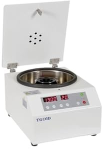 Centrifuga ad alta velocità TG16B da laboratorio tavolo di piccole dimensioni, Centrifughe banco per laboratori, ricerca(12 * 1.5ml)