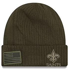 New Era Salute to Service Wintermütze - New Orleans Saints