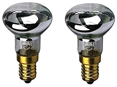 R39 E17 Ferrofluid Lava Lamp Replacement Bulb 15 Watt Reflector Type (2 Pack)