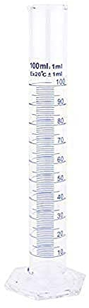Teqler - Jarra medidora (cristal), 100 ml, 1
