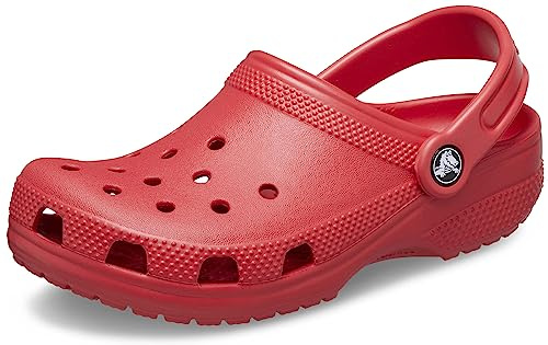 Crocs Classic Clog K, Zoccoli Unisex - Bambini e ragazzi, Varsity Red, 30/31 EU