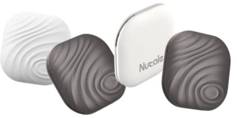 Nutale Air Trova Oggetti Tag - Only IOS - 4Pcs Key Finder Localizzatore di oggetti Bluetooth Tracker Collega iPhone Per Ritrovare un Oggetto Ritrovare Chiave portafoglio Chiave casa Chiave macchina