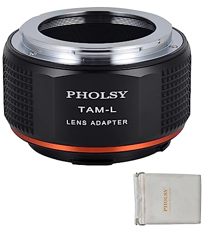 PHOLSY Objektivadapter Kompatibel mit Tamron ADAPTALL-2 Objektiv und L Mount Kameragehäuse Konverter Kompatibel mit Leica SL2, SL2-S, CL, TL2, Lumix S5, S1, BS1H, Sigma FP, FP L, ADAPTALL-2 auf L