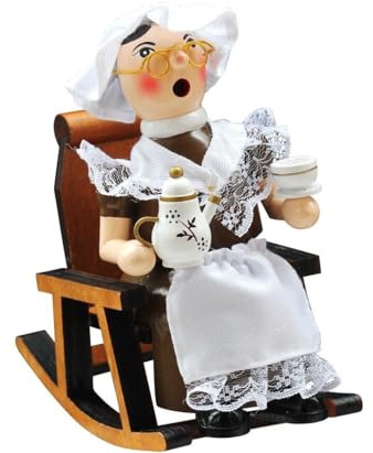 Räuchermännchen Oma im Schaukelstuhl