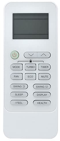 Mando a distancia universal 190424(XHY-S) para aire acondicionado GYKQ-52, control remoto LCD para aire acondicionado
