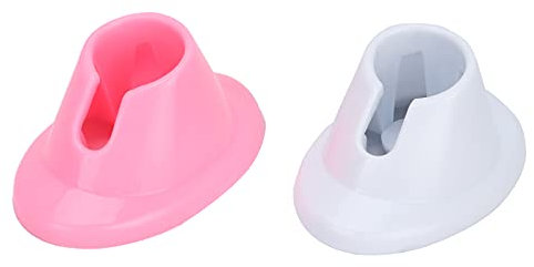2 Pièces Porte-bouteille de Vernis à Ongles en Caoutchouc Souple Support de Vernis à Ongles Anti-déversement Organisateur D'art D'ongle Affichage Outils de Manucure pour Salon D'art D'ongle
