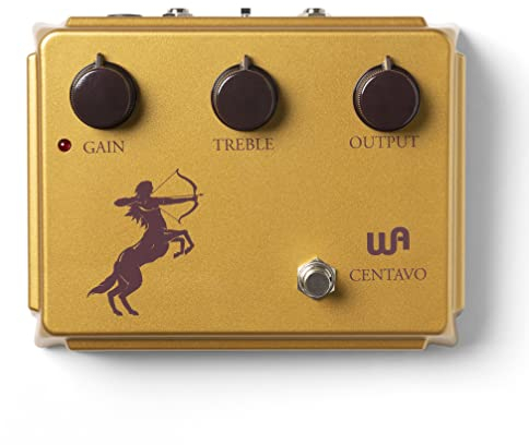Warm Audio Centavo Premium Overdrive und Boost Effektpedal (Nachbildung des Klon Centaur Pedals, hochqualitative Komponenten, Vintage-Stil Dioden, Soundverstärker)