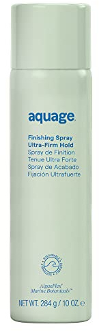 Aquage Finishing Hair Spray for Women & Men - Volumizing + Flexible Holding Spray for Shine and Long Lasting Style - Professional Hair Styling Products (10 oz)