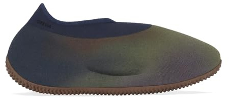adidas Mens Yeezy Knit Runner Slip On Sneakers Shoes Casual - Blue, Fadedindigo/Fadedindigo/Fadedi, 3.5 UK