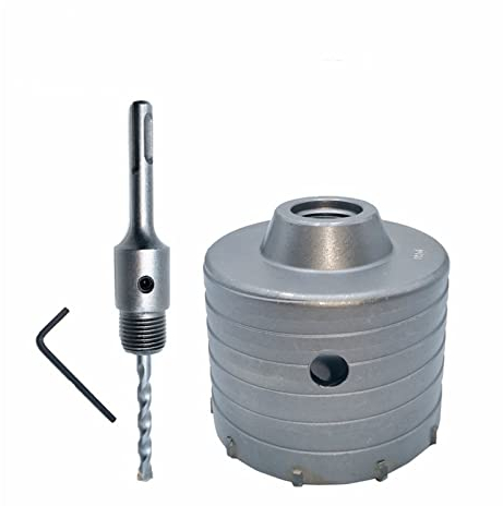 1 teile/satz Kernbohrer Set, 80mm Schnittdurchmesser 110mm SDS Plus Schaft Beton Lochsäge Elektrische Hohlbohrer for Ziegel Stein Beton Zement