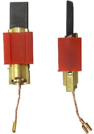 Place4parts Pair of Washing Machine Motor Carbon Brush with Rubber Holder Fits Miele PLD894