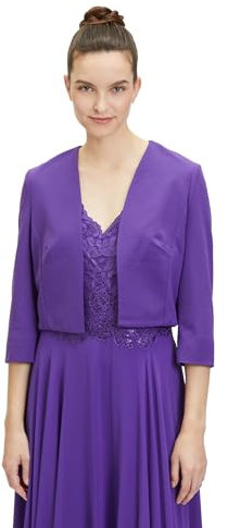 Vera Mont Blazer pour Femme, Crystal Lilas, 44