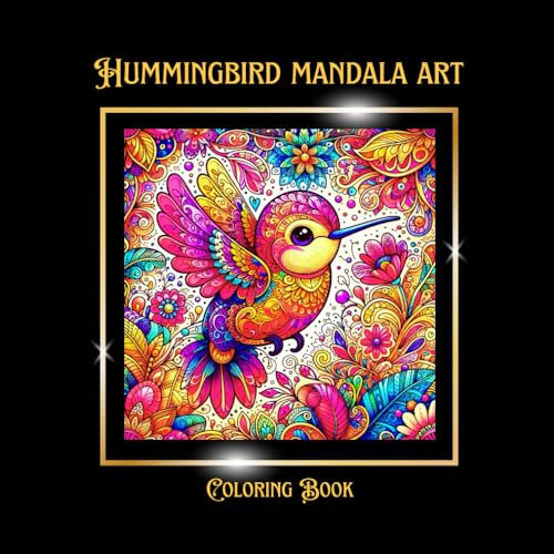 Hummingbird Mandala Art. Immerse yourself in the beauty of nature's most enchanting bird as you bring these intricate mandala designs to life. With ... and a convenient size of 8.5x8.5 inches,