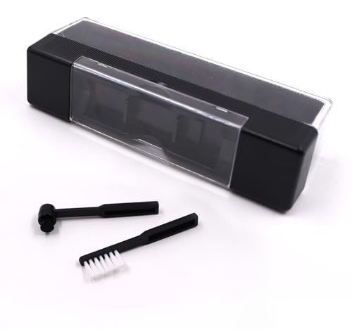 Vinyl Record Cleaning Kit 3-in-1 Anti-Static Soft Velvet Record Brush Turntable Records Stylus Cleaner for LP