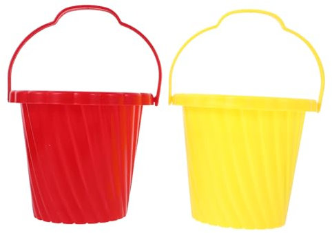 Ipetboom Sommer Outdoor Eimer Vielseitig Wassereimer Strandspielzeug Sand Grabwerkzeug Langlebig Kunststoff Mehrzweck Eimer Für Familien Freizeit